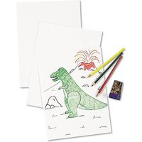 White Drawing Paper, 47 Lb Text Weight, 9 X 12, Pure White, 500/Ream