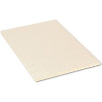 Manila Tag Chart Paper, Presentation Format (1.5" Rule), 24 X 36, White, 100 Sheets