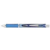 Energel Rtx Gel Pen, Retractable, Medium 0.7 Mm, Blue Ink, Blue/Light Blue Barrel