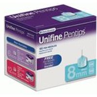 Unifine Pentips Short Pen Needle 31g X 8 Mm (100 Count) Part No. An3530 (100/Box)
