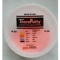 Cando Theraputty Standard Exercise Putty, Red Soft, 4 Oz. Part No. 100906 (1/Ea)