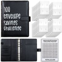 100 Day Challenge Savings Journal Notebook 2 Colours