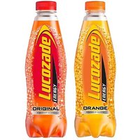 12 Pack Lucozade Energy Sparkling Energy Drink 2 Flavours