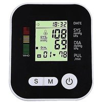 4 1 Blood Pressure Monitor LCD Display + Voice Function 2 Colours