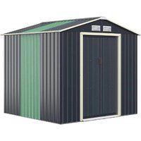 7x4ft Metal Storage Shed & Extension Kit
