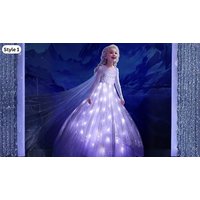 Light Up Glowing Princess Dress 6 Designs & Sizes