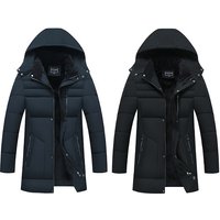 Mid Length Thick Down Coat 2 Colours & 5 Sizes