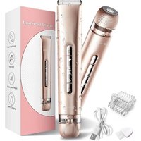 Electric Dual Head 2 1 Waterproof Bikini Trimming Shaver 3 Colours