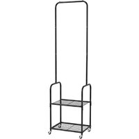 Levede Garment Rack 2 Shelves