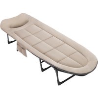 Foldable Camping Bed Adjustable Head Rest
