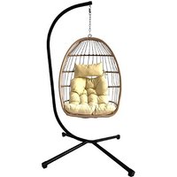 Luxury Hanging Egg Chair & Cushion