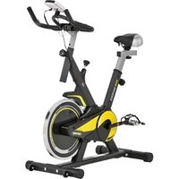 Go Groopie MHSTAR UK LTD HOMCOM Upright Indoor Training Exercise Bike