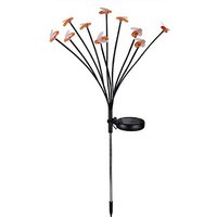 6 8 or 10 Head Solar Powered Garden Stake Lights 9 Designs