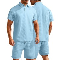 Casual Polo Shirt & Shorts Set 8 Colours & 4 Sizes