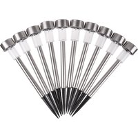 Go Groopie Justgiftdirect 5, 8 or 10-Pack of Colour-Changing LED Garden Solar Lights - 3 Colours