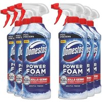 Domestos Power Foam Toilet Bathroom Cleaner Spray 4 or 8 Pack