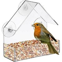 Clear Hanging Bird Feeder Suction Cups