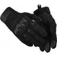 Go Groopie Supertrendinuk Men's Faux Suede Motorbike Gloves - 3 Colours & Sizes