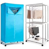 2 Tier Foldable Heated Clothes Dryer Capacity