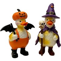 2 Piece Set Halloween Duck Tabletop Decorations