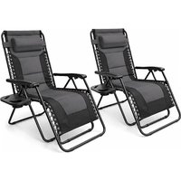 2 Pack Paddec Gravity Chairs Cup Holder 2 Colours