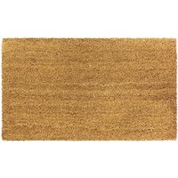 Outdoor Non Slip Heavy Duty Coir Door Mat 1 or 2 Pack