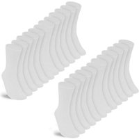 6 or 12 Pack Soft Cotton Socks 4 Colours 2 Sizes