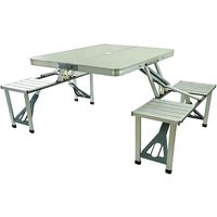 Aluminium Folding Camping Table & Chairs Set