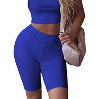 Go Groopie Supertrendinuk High-Waisted Casual Cycling Shorts - 3 Sizes & 6 Colours