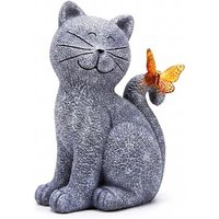 LED Solar Cat Garden Ornament