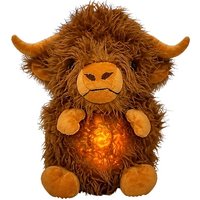 Stress Relief Breathing Highland Cow Toy