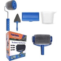 5 or 6 Piece Extending Anti Drip Paint Roller Set Refillable