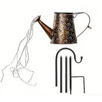 Solar Powered Hollow Out Watering Can Light 7 Designs