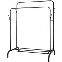 2 Layer Clothing Rail Shelf