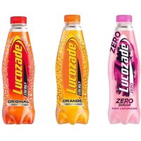 12 Pack Lucozade Energy Sparkling Drinks 2 Options