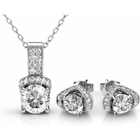 Altair Pendant & Earrings Encrusted Swarovski Crystals Gift Set 5 Options