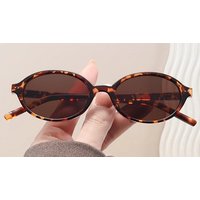 Oval Frame Sunglasses UV Protection 5 Options