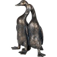 Levede Resin Duck Pair Garden Ornament