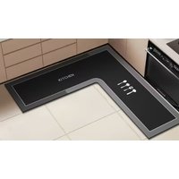 L Shaped Non Slip Kitchen Mat 6 Designs 3 Sizes
