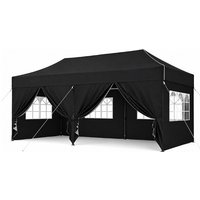 3x6m Pop Up Heavy Duty Gazebo Side Walls 6 Colours