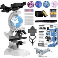 Adjustable Focus Monocular Microscope Set