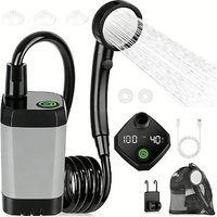 Outdoor Camping Electric Shower Set