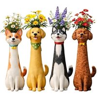 Dog Shaped Decorative Vase 9 Options