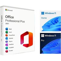 Microsoft Office 2021 & Windows 11 Home or Pro Bundle