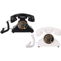 Retro Style Rotary Dial Phone 2 Colours