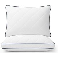 Hotel Quality Quilted Bed Pillows 2 or 4 Pack