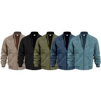 Windproof Bomber Jacket 5 Colours 6 Sizes