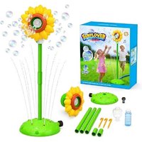 Sunflower Sprinkler & Bubble Machine