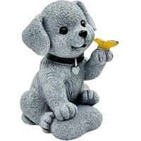 Puppy Shaped Solar Powered Garden Light