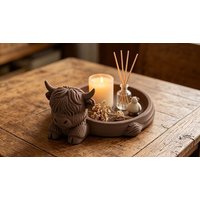 Highland Cow Decorative Tray 3 Colours